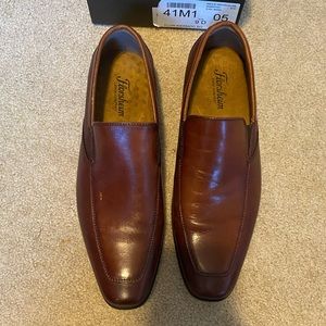 Brown Florsheim men’s dress shoes